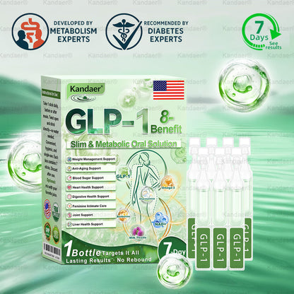 𝐊𝗮𝗻𝐝𝒂𝒆𝒓®𝑮𝗟𝑃-1 8-𝐁𝒆𝒏𝒆𝗳𝗶𝘁  𝑺𝗹𝗶𝗺 & 𝙈𝐞𝐭𝐚𝒃𝗼𝗹𝗶𝗰 𝗢𝒓𝒂𝒍 𝑺𝒐𝒍𝐮𝐭𝐢𝐨𝐧 (𝗢𝒏𝒄𝒆 𝒂 𝑫𝒂𝐲，𝒗𝐢𝐬𝐢𝐛𝐥𝐞 𝙧𝗲𝘀𝘂𝗹𝘁𝘀 𝙞𝒏 7 𝑫𝗮𝘆𝒔 ) 𝑭𝐨𝐫 𝒘𝗲𝗶𝗴𝗵𝘁 𝒄𝗼𝗻𝘁𝗿𝗼𝗹 / 𝒉𝐞𝐚𝐫𝐭 𝒉𝐞𝐚𝐥𝐭𝐡 / 𝒃𝐥𝐨𝐨𝐝 𝒔𝐮𝐠𝐚𝐫 / 𝒔𝐥𝐞𝐞𝐩 𝒒𝐮𝐚𝐥𝐢𝐭𝐲 / 𝒅𝐢𝐠𝐞𝐬𝐭𝐢𝐨𝐧 / 𝒘𝐨𝐦𝐞𝐧'𝐬 𝒄𝐨𝐦𝐟𝐨𝐫𝐭 / 𝒋𝐨𝐢𝐧𝐭 𝒎𝐨𝐛𝐢𝐥𝐢𝐭𝐲